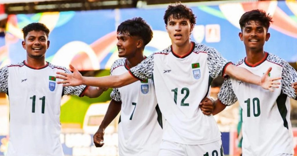 বাংলাদেশ অনূর্ধ্ব-২০ ফুটবল দলের জয়ে যুব ও ক্রীড়া প্রতিমন্ত্রীর অভিনন্দন